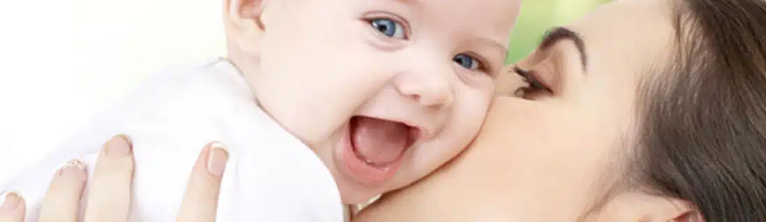 Baby Laughing With Mom CS1