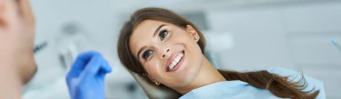 Patient Getting Her Dental Cleaning Done CS1